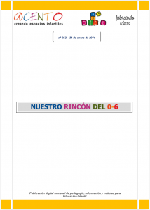 Portada del Boletín ACENTO donde aparece el artículo "Escuchar el sí en el no"